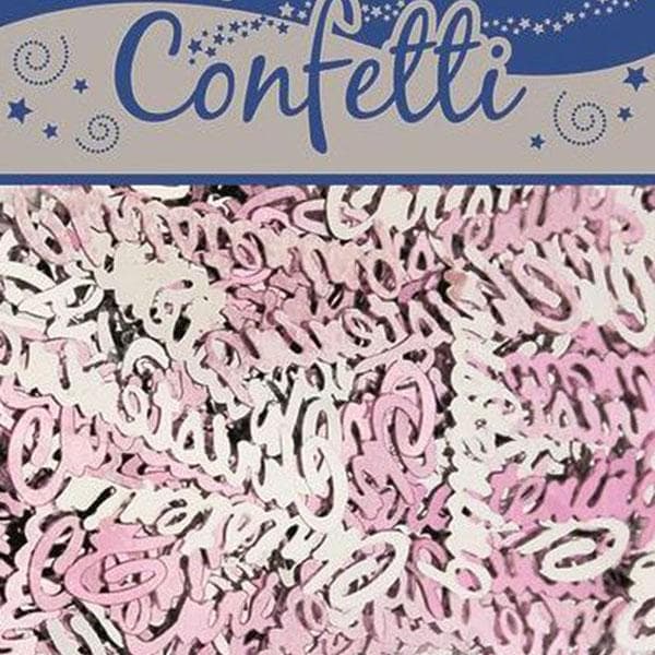 (image for) Pink Christening Confetti