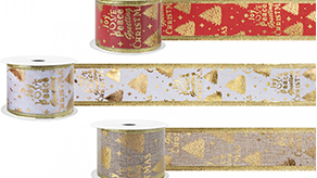 (image for) Christmas Ribbon, Satin Ribbon & Woven Ribbon