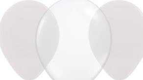 (image for) Clear Solid Latex Balloons