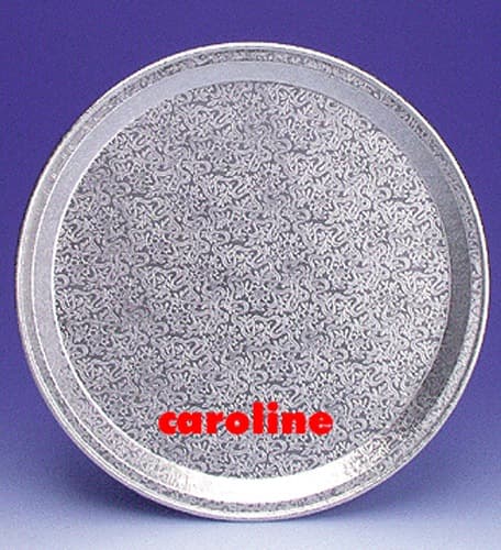 (image for) 12 inch Silver Foil Round Platter