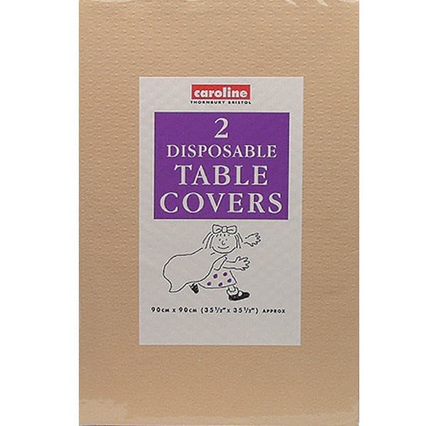 (image for) Peach Paper Tablecovers 10 Pack Of 2