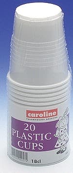 (image for) Plastic Cups x20