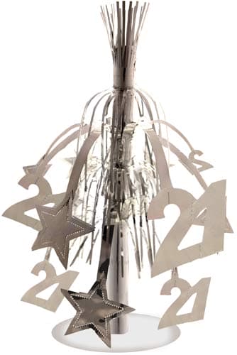 (image for) Age 21 Silver Star Fountain Decoration