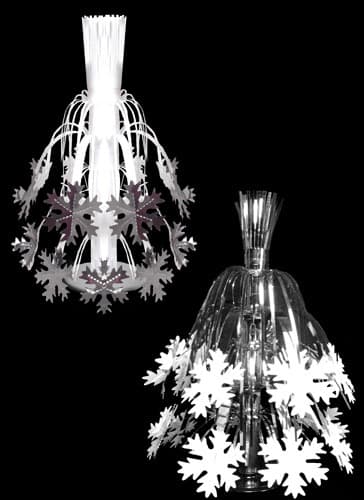 (image for) Snowflake Table Fountain