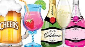 (image for) Drink Supershape Balloons