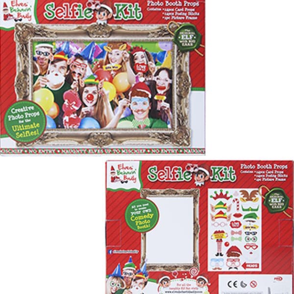 Elfie Selfie Photo Booth Props 25pc