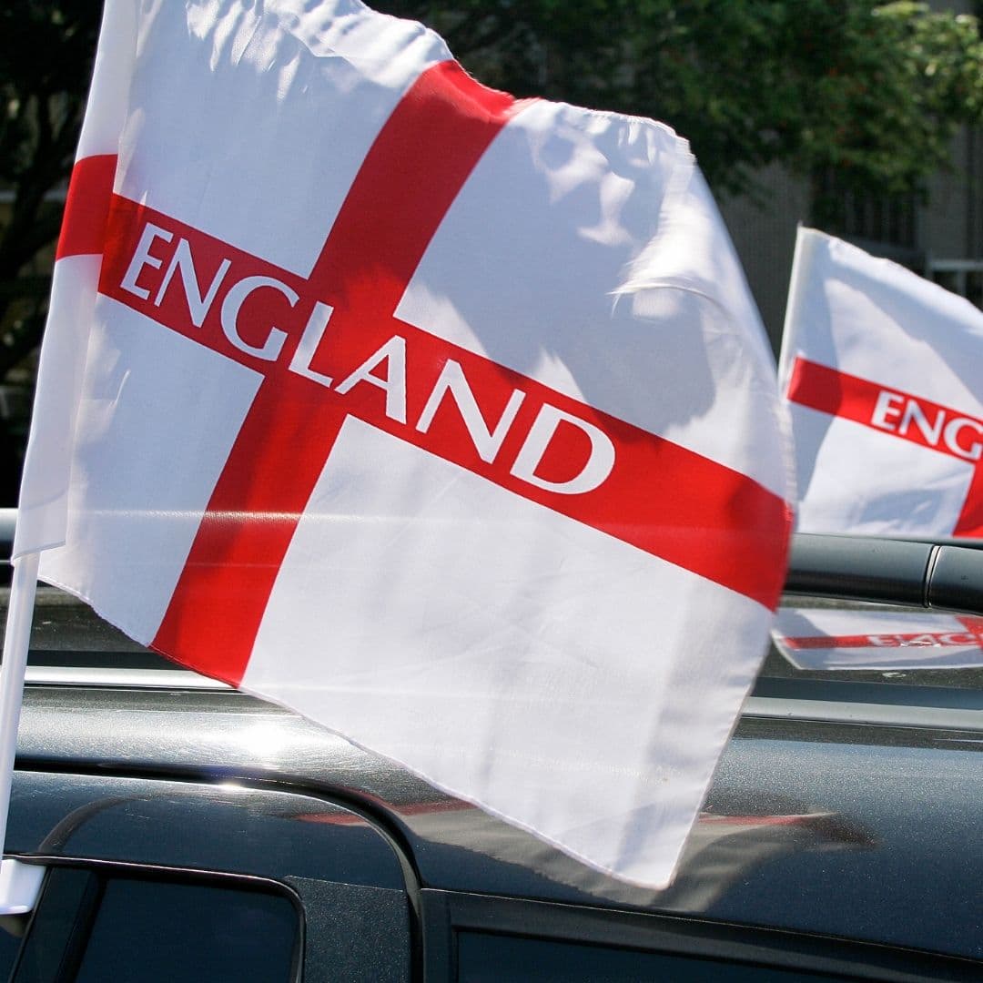 (image for) England Car Flag