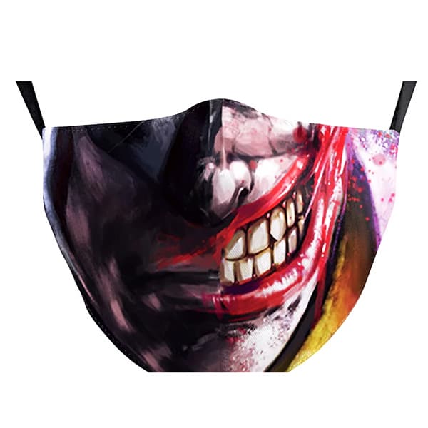(image for) Evil Clown Reusable Face Mask