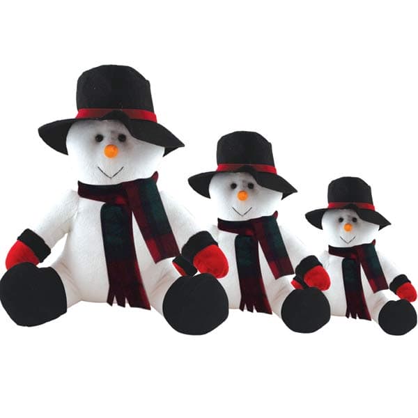 (image for) 12" Christmas Snowman Soft Toy