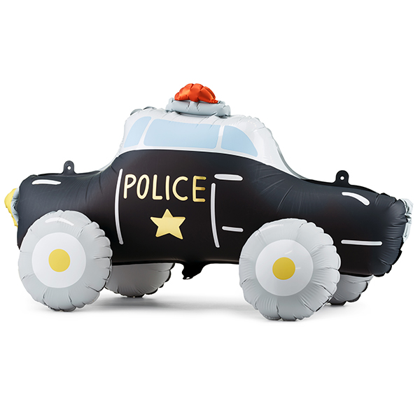 Police Car Shape Foil Balloons