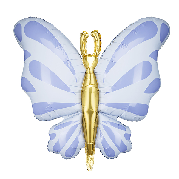 (image for) Blue Butterfly Shape Foil Balloons