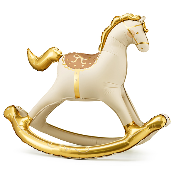 (image for) Rocking Horse Shape Foil Balloons