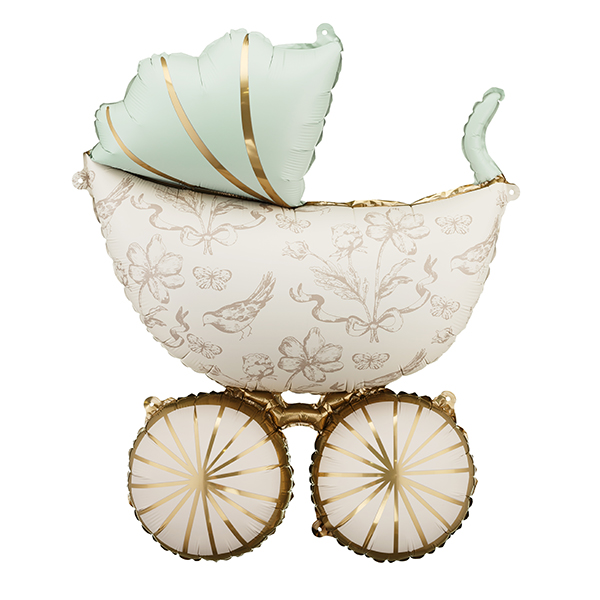(image for) 26" Baby Carriage Shape Foil Balloons