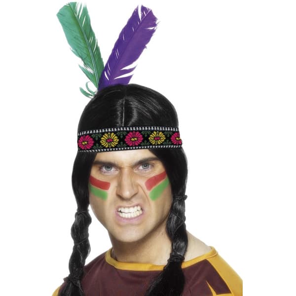 Indian Feathered Headband