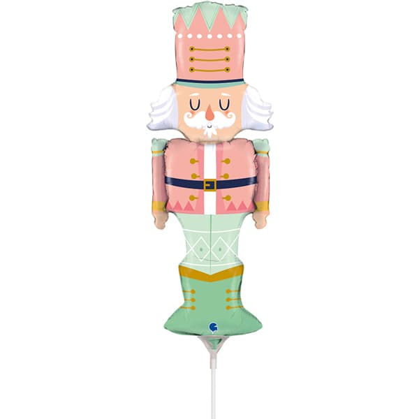 14" Pastel Nutcracker Mini Shape Balloons