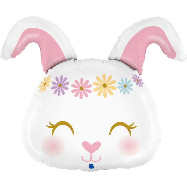 Hippie Bunny Supershape Balloons