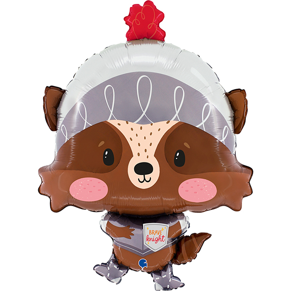25" Brave Knight Supershape Helium Foil Balloons