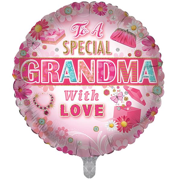 18" To A Special Grandma Foil Balloons