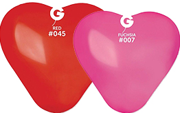 (image for) Gemar Heart Latex Balloons