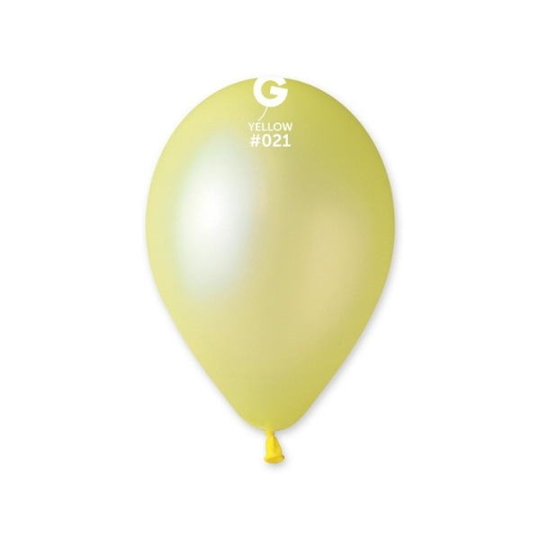13" Neon Yellow #021 Latex Balloons 50pk