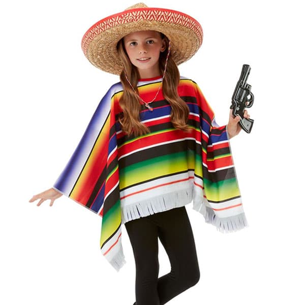 Multi Coloured Ponchos