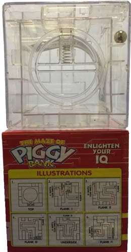 Maze Piggy Bank