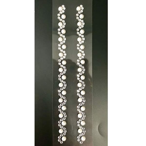 (image for) Pearl & Diamante Sticker Strip