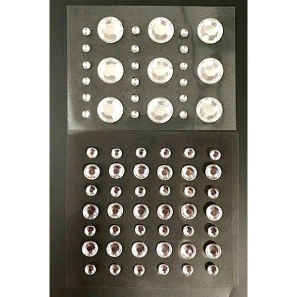 Clear Acrylic Sticker Stones