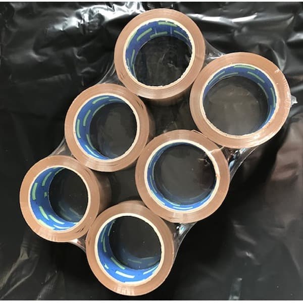 Ultratape Brown Packing Tape 6pk