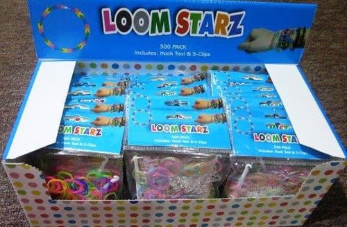 Glitter And Neon Loom Bands x24