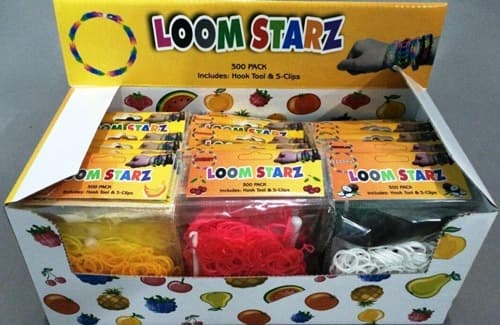 Scented Neon Loom Bands x24