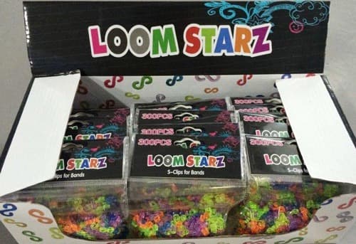 Multi Coloured S Clips x24