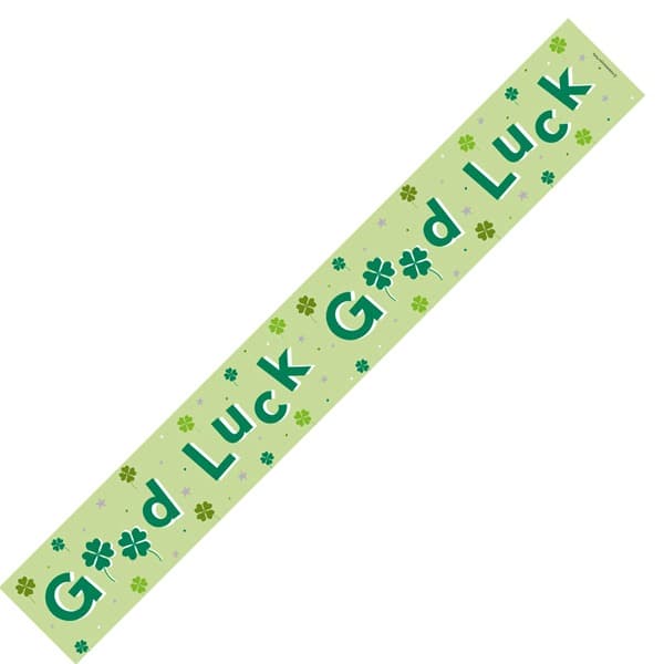 (image for) Good Luck Shamrocks Banner