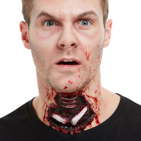 Exposed Throat Wounds