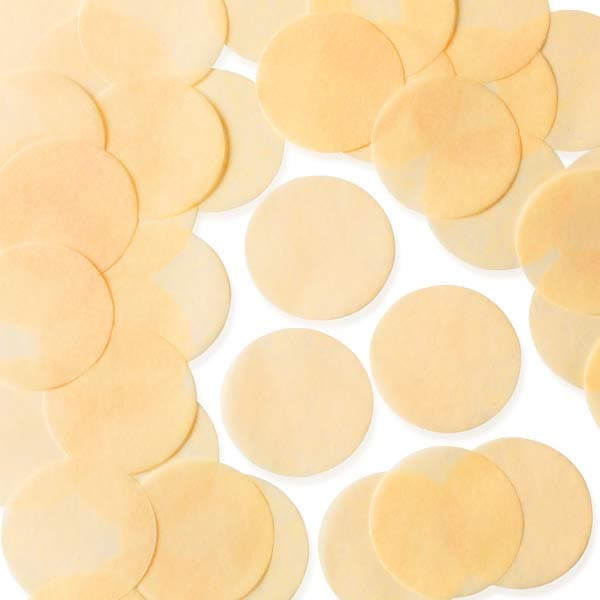 (image for) Ivory 55mm Circular Tissue Confetti 250gm