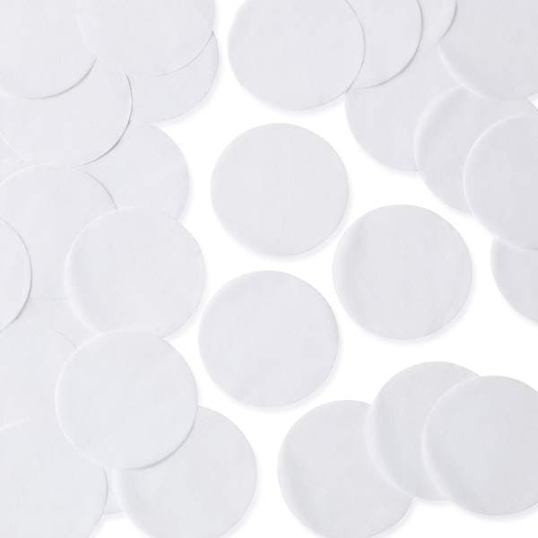 (image for) White 55mm Circular Tissue Confetti 250gm