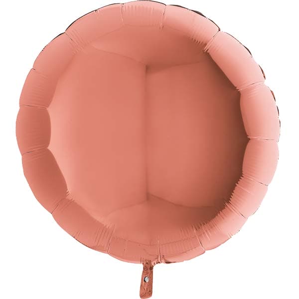 (image for) 36" Grabo Rose Gold Round Shape Balloons