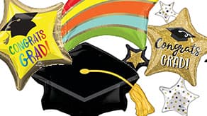 (image for) Graduation Supershape Balloons