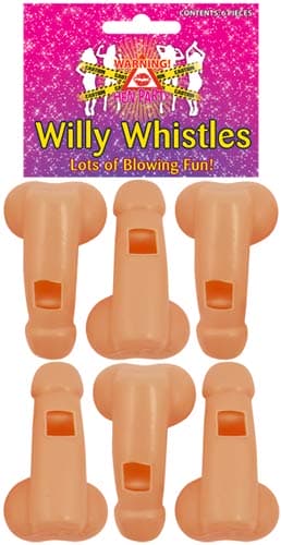Willy Whistles x6