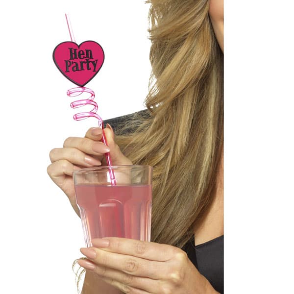 (image for) Hen Party Drinking Straws 6pk