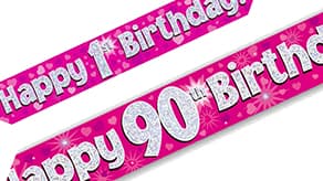 (image for) Holographic Pink Banners