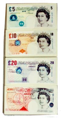 (image for) UK Pound Eraser x24