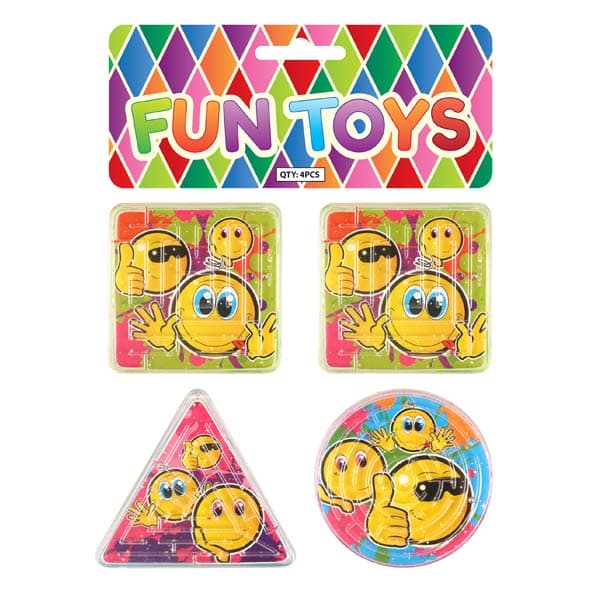 (image for) Smile Puzzle Maze 4 per pack