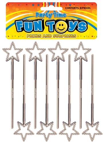 Silver Wands 8pk