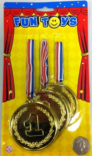 Winner Gold Medals x3