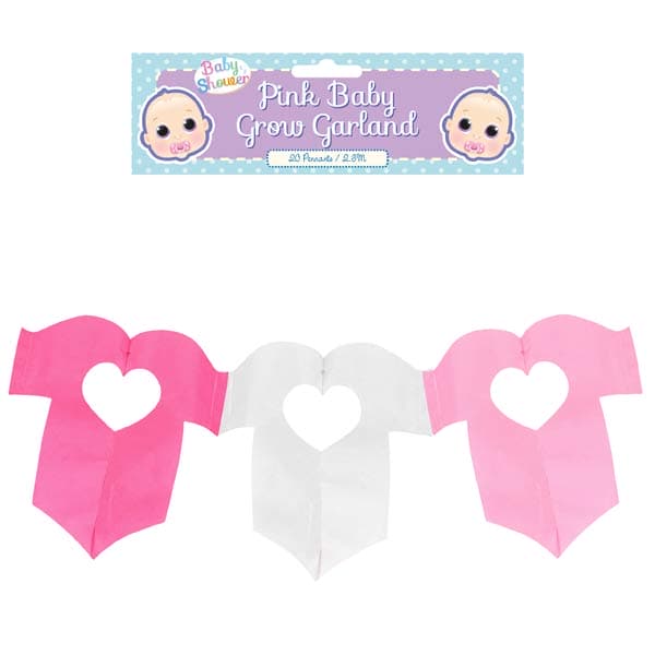 (image for) Pink Baby Grow Decoration Garland