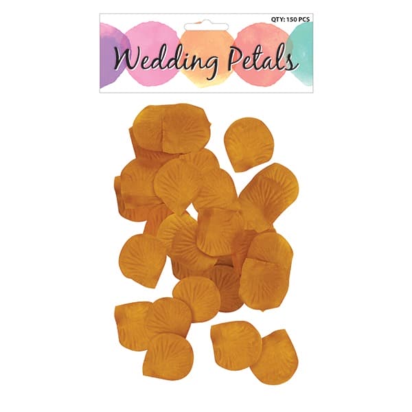 Gold Rose Petals 150pc