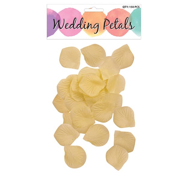 Cream Rose Petals 150pc