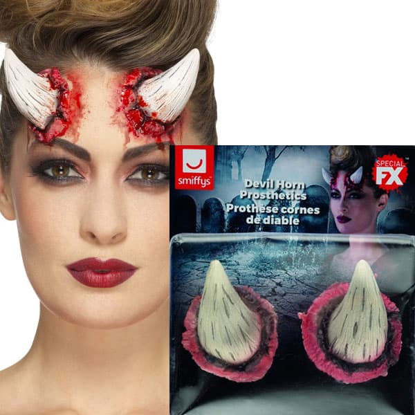 Latex Devil Horn Prosthetics