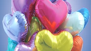 (image for) Jelly, Sweet Heart & Metallic Foil Balloons